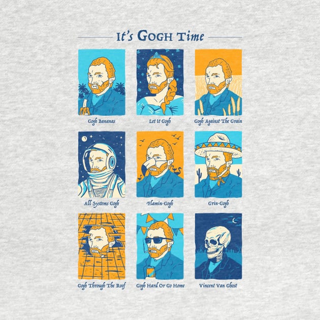 It's Gogh Time by dumbshirts